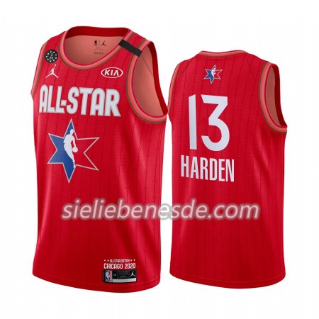 Herren NBA Houston Rockets Trikot James Harden 13 2020 All-Star Jordan Brand Rot Swingman